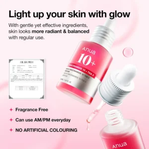 Alternative view of Anua 10+ Face  Serum