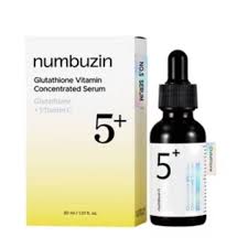 numbuzine gluthione vitamin concentrated serum 5+ 30ml