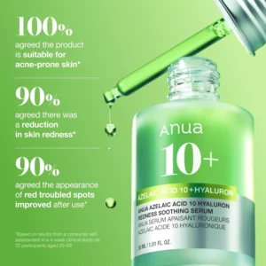 Alternative view of AZELAIC ACID 10+ HYALURON REDNESS SOOTHING SERUM 30ML