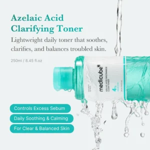 MEDICUBE AZELAIC ACID NIACINAMIDE CLEAR BTONER 4% AZELIC ACID 250ML