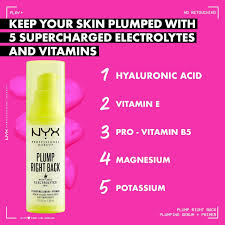 Alternative view of NYX PROFESSIONAL MAKEUP PLUMP RIGHT BACK PLUMPING SERUM + PRIMER