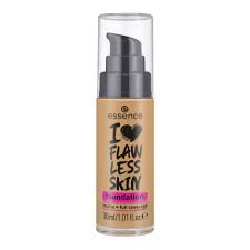 ESSENCE I LOVE FLAWLESS SKIN FOUNDATION 30ML 90 DARK SAND