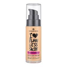 ESSENCE I LOVE FLAWLESS SKIN FOUNDATION 50 MEDIUM IVORY 30ML