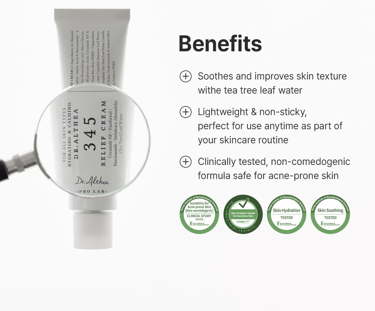 Dr Althea 345 Relief Cream 50ml moisturizer for sensitive skin Pakistan