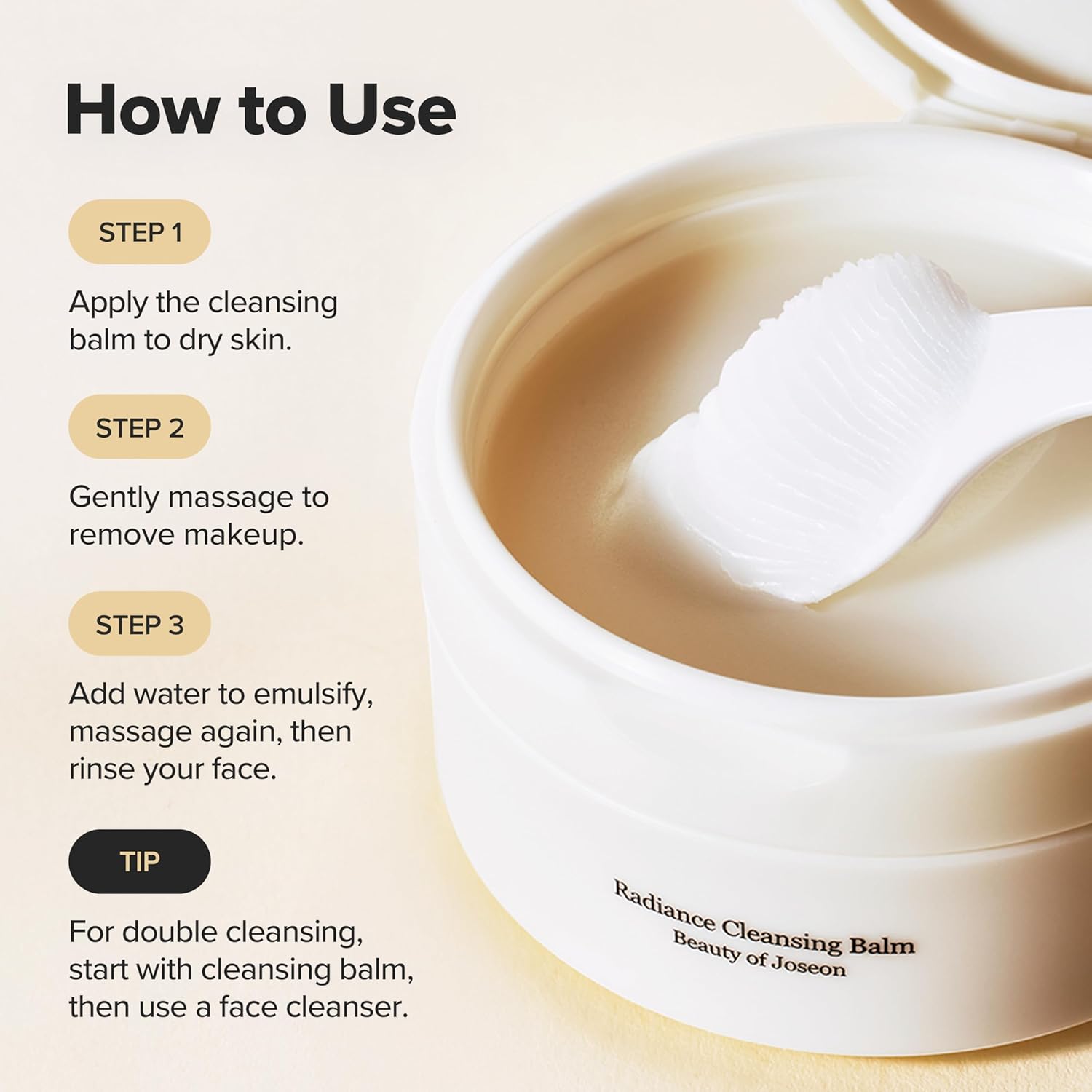 Beauty of Joseon Radiance Cleansing Balm 100ml – Gentle Makeup Remover for Bright & Hydrated Skin - Image 5