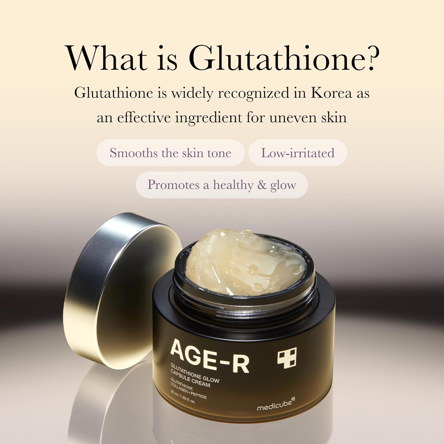 Medicube - AGE-R Glutathione Glow Capsule Cream 50ml - Image 4