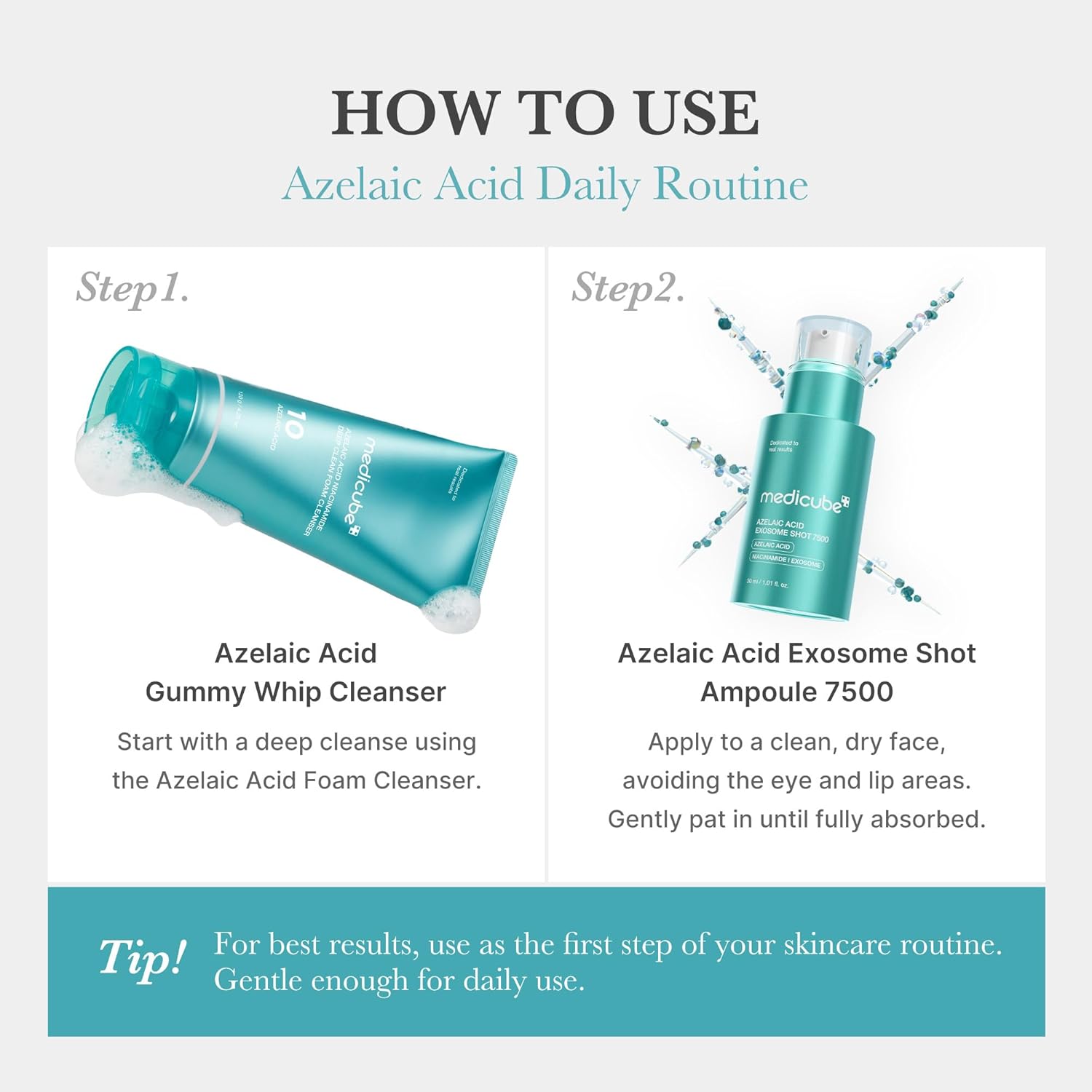 Medicube - Azelaic Acid Exosome Shot Serum 7500 - Image 5