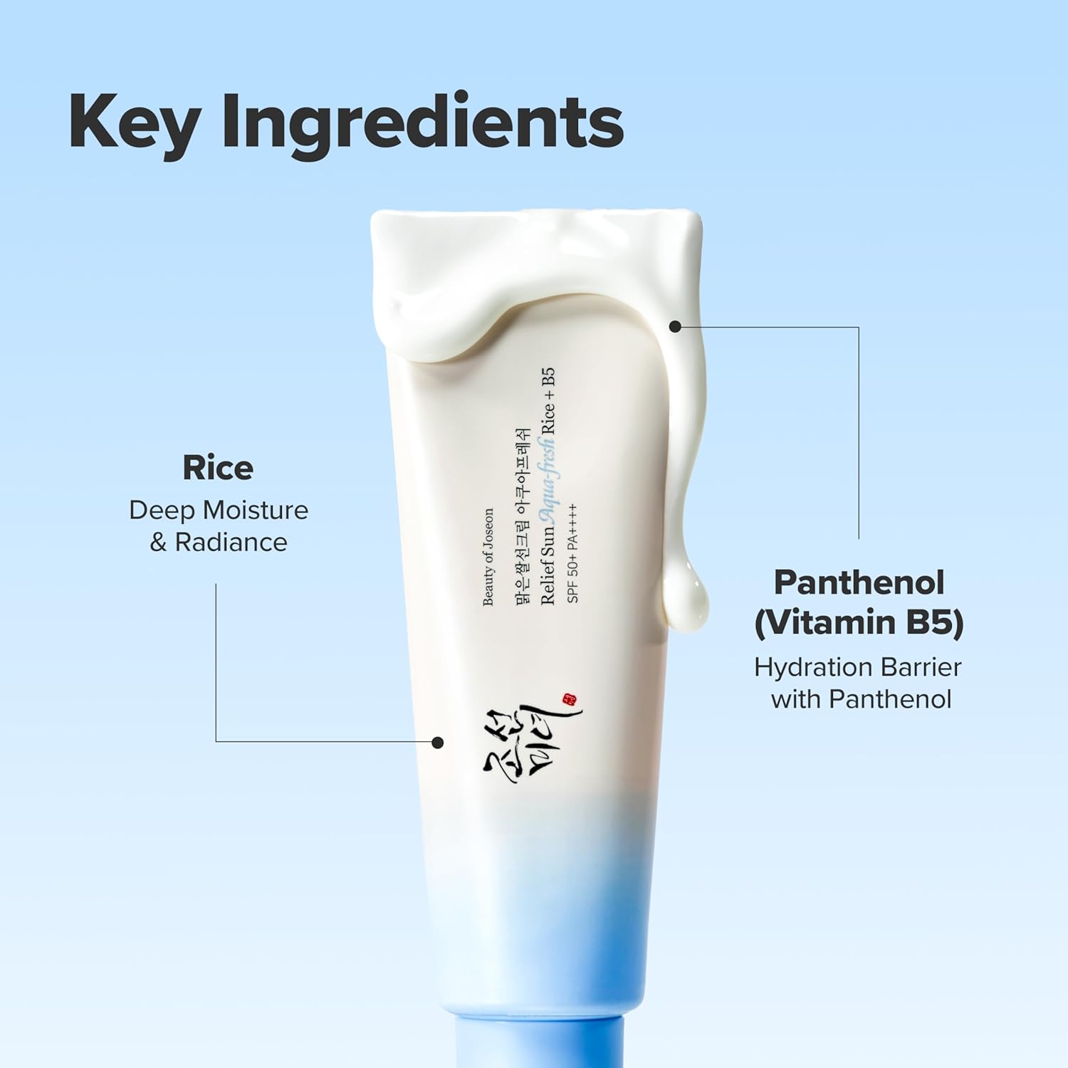 Beauty of Joseon Relief Sun Aqua-Fresh Rice + B5 SPF50+ PA++++ 50ml - Image 5