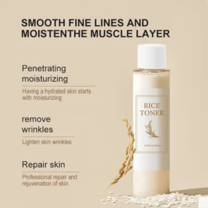 Alternative view of Rice Toner for Face, Rice Hydrating Face Toner for Women & Men, Lightweight Facial Moisturizer Targets Dryness, Dullness, Strengthens Skin Barrier, for Sensitive & Combination Skin