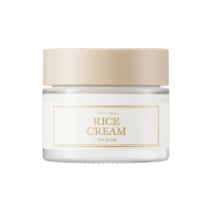 [I'm from] Rice Cream , 41% Rice Bran Essence with Ceramide | Glowing Look, Improves Moisture Skin Barrier, Nourishes Deeply, Soothing to Even Out Skin Tone